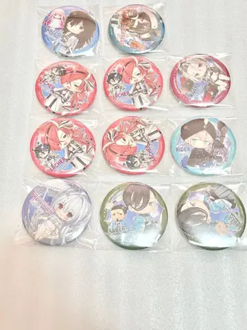 fgo 캐릭터리아 캔뱃지 세트 타카스기 신사쿠 네모 레이디 아발론 등
