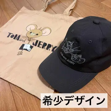 [레어템] 톰과 제리 톰&제리 캡&덤 토트백 모자