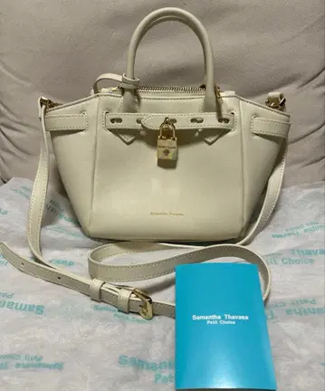 새상품급 Samantha Thavasa 숄더백 화이트