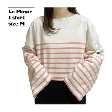 Le Minor 루미노아 보더 티셔츠 바스크 셔츠 프랑스제