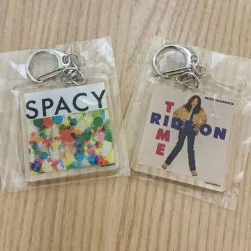 야마시타 타츠로 LP 특전 키링 2개 세트 새상품