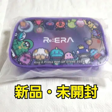 King&Prince 팝업 Re:ERA 클리어 파우치
