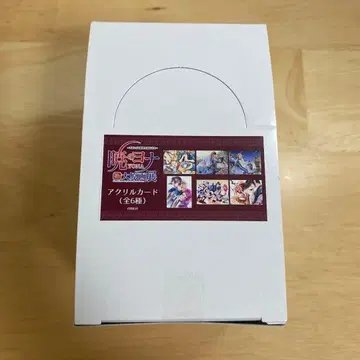 새벽의 연화 대원화전 아크릴 카드 컴플리트 6종 아카 원화전