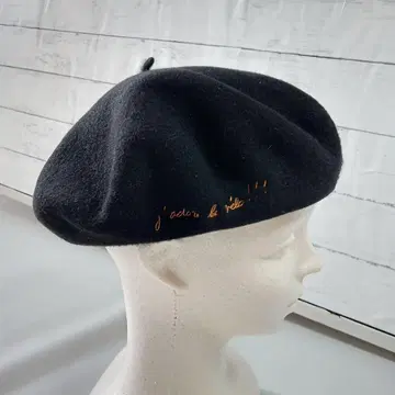 agnes b 애니에스 베이 베레모 여성용 프리 사이즈 블랙