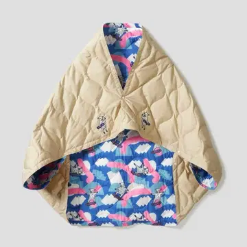그라니프 다운 판초 담요 라무 찹 스케이트 ( TAION )