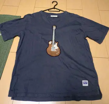 OILCO x SLoW H 기타 자수 티셔츠 L 차콜 오일코