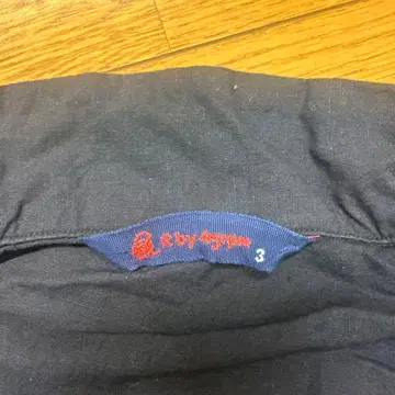 45RPM 인디고 염색 블라우스