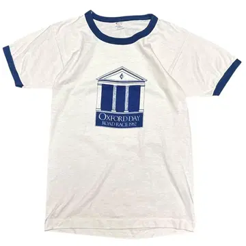 Champion 80s 트리코 태그 링거T USA제 OXFORD M