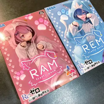 리제로 렘 라무 모후모후 팩 루미나스타 피규어 세트