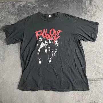 FALL OUT BOY Punk Scratch T셔츠 밴T 썸머 소닉