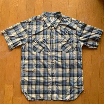 리얼 맥코이 600 RANCH 반팔 웨스턴 체크 17