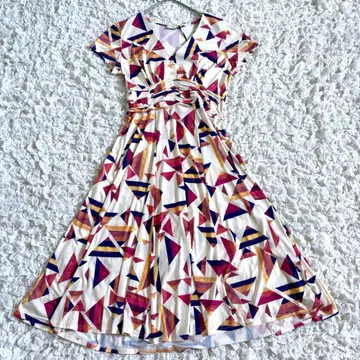 [ 새상품 ] 에제리 EGERIE 카슈쿨 원피스 기하학 프랑스제