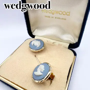 [ 특가 ] [ 박스 포함 ] 새상품급 웨지우드 커프 링크스 블루