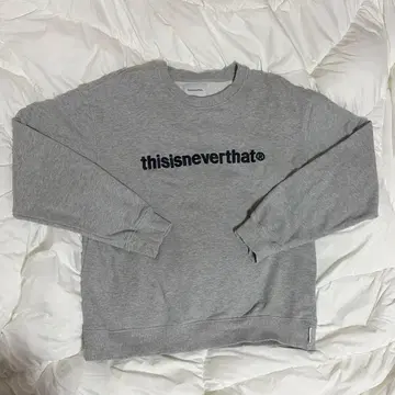 thisisneverthat 맨투맨 S 사이즈 그레이