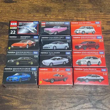 토미카 프리미엄 12대 세트 미사용 새상품 인테그라 출시 기념 사양 등