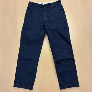 Dickies 다크 네이비 스트레이트 데님 팬츠