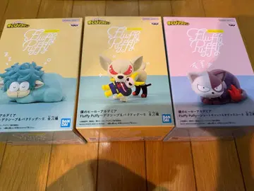 Fluffy Puffy 나의 히어로 아카데미아 피규어 3체 세트