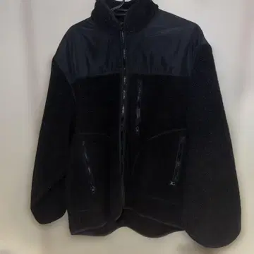 H&M 블랙 플리스 자켓
