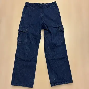 Dickies 다크 네이비 데님 카고 팬츠