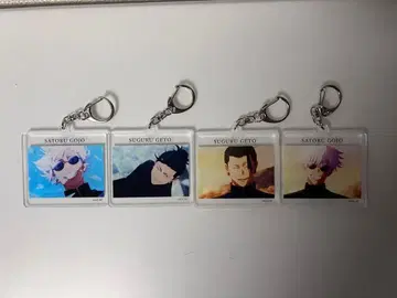 주술회전 게토 스구루 고죠 사토루 TSUTAYA 아크링 키링