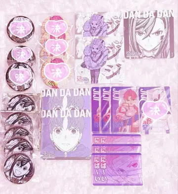 단단단 원화점 골든 캔뱃지 코스터 클리어 카드 모모 지지