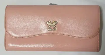 안나수이 ANNA SUI 단종 핑크 가마구치 장지갑
