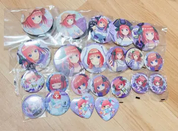 5등분의 신부 나카노 니노 캔뱃지 세트