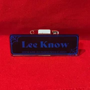 StrayKids 2022 MANIAC in JAPAN 이민호 네임 배지