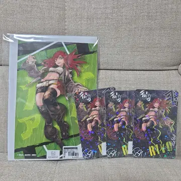 료 가치액터 복권 메이트 캔뱃지 엽서 홀로그램 카드