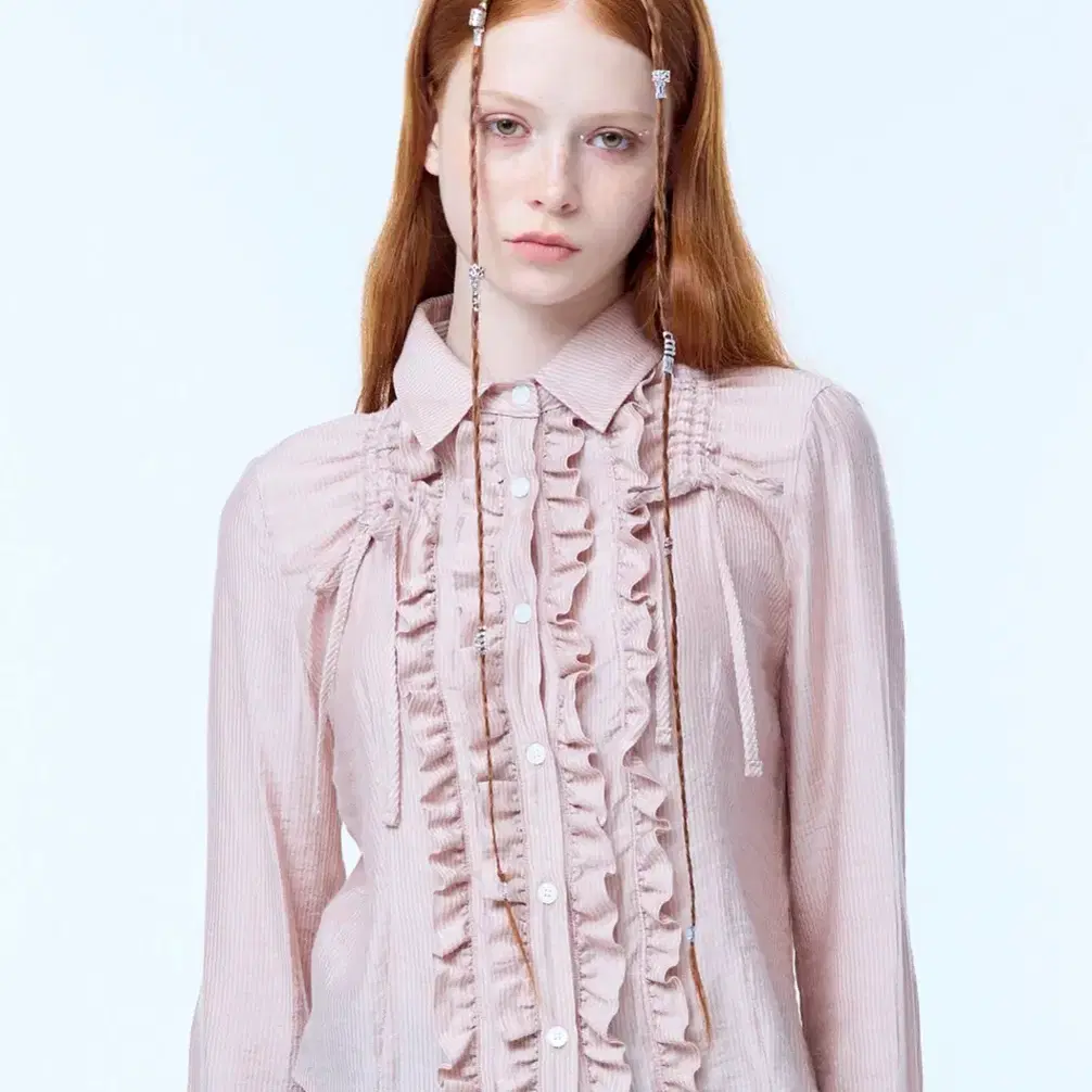 Sculptor Rosetta Baby Shirt ivory rosetta baby shirt on Bunjang