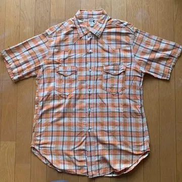 리얼 맥코이 웨스턴 셔츠 반팔 체크 16