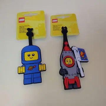 LEGO 수하물 택 우주비행사와 로켓 세트