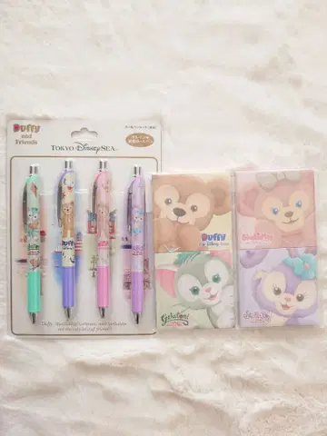 더피 셰리메이 젤라토니 스텔라루 볼펜 메모 디즈니