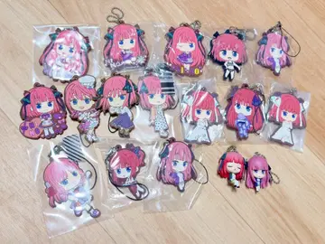 5등분의 신부 나카노 니노 러버 스트랩 세트