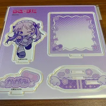 러키스타 북오프 히이라기 카가미 미니 아크릴 디오라마 아크릴 스탠드