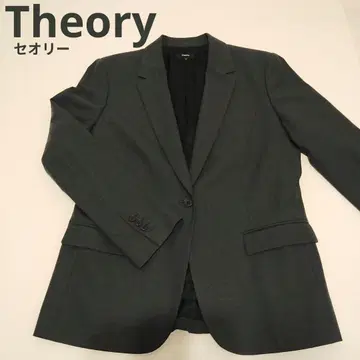새상품급 띠어리 Theory 다크 그레이 테일러드 자켓 겉옷 수트