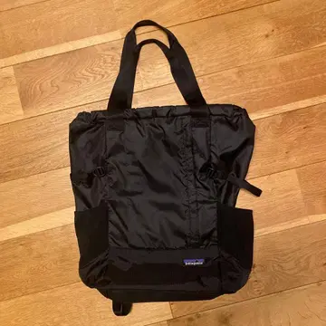 patagonia 블랙 토트백 백팩