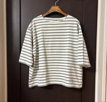 새상품급*오르치발*코튼 로드 육부소매 티셔츠