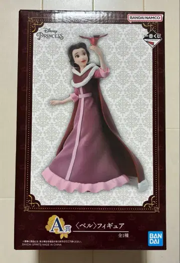 디즈니 프린세스 제일복권 A상 벨 피규어