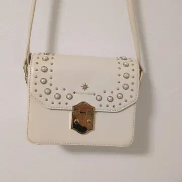 SAMANTHAVEGA 화이트 숄더백