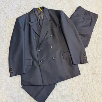 빈티지 남성용 수트 더블 셋업 그레이 계열
