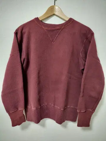 Warehouse 버건디 맨투맨 38