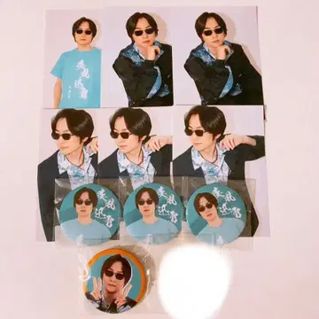 우미냐 브로마이드 캔뱃지 메지루시 참