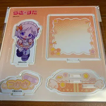 러키스타 북오프 히이라기 츠카사 미니 아크릴 디오라마 아크릴 스탠드