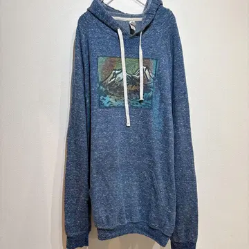 JERZEES 저지 산악 그래픽 프린트 후드티 XL