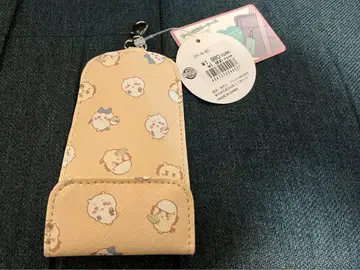 치이카와 (먼작귀) 릴 포함 키케이스 베이지 하치와레 시사