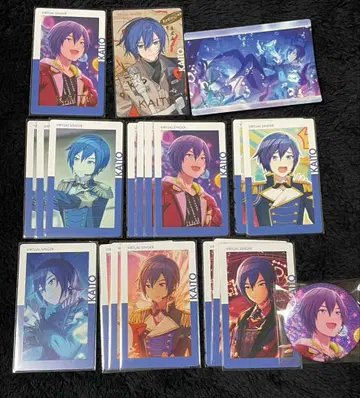 프로세카 글리터 캔뱃지 그리캔 에피카 금박 KAITO 묶음 판매