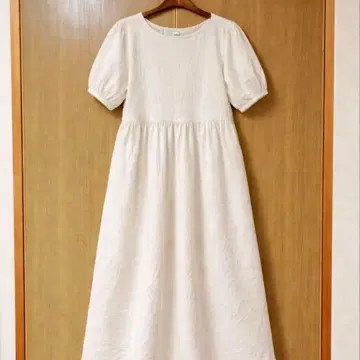 린넨코튼 와셔 원단 핸드메이드 원피스 네스트로브