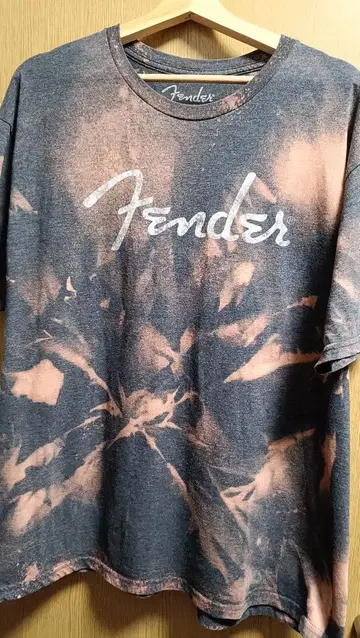 Fender 타이다이 패턴 T셔츠 2XL