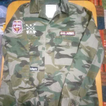 The Rodeo Crowns 카모플라쥬 밀리터리 자켓